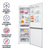 Двухкамерный холодильник с инвертором Maunfeld MFF187NFIW10 фото 6
