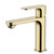 Смеситель для раковины Aquatek Альфа AQ1910BG, золото шлифованное фото 