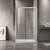 Душевая дверь Azario Milton 120 см AZ-ND6121 1200, хром/прозрачное фото 2