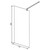 Душевая перегородка Loranto Walk-in 110 см CS-L1020 (стекло 8 мм), хром/прозрачное фото 3