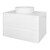 Тумба подвесная со столешницей Azario Lotos 70/2 см CS00084143, белый фото 4