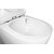 Унитаз-компакт безободковый Azario Conto AZ-T005BR с тонкой крышкой микролифт (Система смыва торнадо), Цвет производителя: белый фото 6