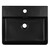 Раковина подвесная Azario 50 см AZ-2173-S-MB, черный матовый фото 2