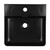 Раковина подвесная Azario 42 см AZ-2177-MB, черный матовый фото 2