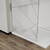 Душевая перегородка Azario Walk-in 120 см AZ-271-120-MB-CGP (стекло 8 мм) чёрный матовый/узор фото 3