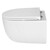 Унитаз подвесной безободковый Azario Serenata AZ-5101T-WHT с тонким быстросъемным сиденьем микролифт (Система смыва торнадо) фото 9