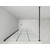 Душевая перегородка Loranto Walk-in 90 см CS-W02B-90 (стекло 8 мм) чёрный матовый/прозрачное "Лофт клетка" фото 5