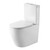 Унитаз-компакт безободковый Azario LUMA TORNADO FLUSHING AZ-1253ST с тонкой крышкой микролифт (система смыва Торнадо) фото 4