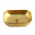 Раковина-чаша Abber Rechteck 46 см AC2200MMG, золото матовое фото 2