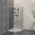 Душевое ограждение Azario SAKURA 90х90 см AZ-21C-90-MGR-CL, графит матовый/прозрачное фото 8