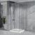 Душевое ограждение Azario VIENNA 90х90 см AZ-R36-90-MGR-CL, графит матовый/прозрачное фото 7
