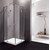 Душевое ограждение Cezares Verona A-2 100х100 см, хром/прозрачное фото 2