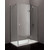 Душевое ограждение Cezares Verona AH-1 120х100 см R, хром/матовое -  Душевое ограждение Cezares Verona AH-1 120х100 см R, хром/матовое фото