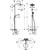 Душевая стойка Hansgrohe Croma Select S Showerpipe 280 1jet 26792000 - 2 Душевая стойка Hansgrohe Croma Select S Showerpipe 280 1jet 26792000 фото 2