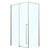 Душевое ограждение Azario MALE 90х90 см AZ-J50-90-CH-CL, хром/прозрачное фото 