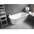 Ванна отдельностоящая Abber AB9257-1.5 R 150x78 см фото 8