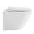 Унитаз подвесной безободковый Abber Bequem AC1100T с тонкой крышкой микролифт (Система смыва торнадо), Цвет производителя: белый фото 15