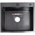 Кухонная мойка Gerhans K36050B 1 мм, PVD графит фото 2