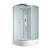 Душевая кабина Avacan 100x100 см C3010, хром/матовое (безсиликоновая сборка) фото 