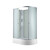 Душевая кабина Avacan 120x80 см C3012LN, хром/матовое (безсиликоновая сборка) фото 