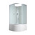 Душевая кабина Avacan 100x100 см C5010N, хром/матовое (безсиликоновая сборка) фото 