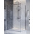 Душевое ограждение Cezares 110x90 см PLANE-AH-1-110/90-C-IN, сатин/прозрачное фото 3