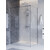Душевое ограждение Cezares 110x80 см PLANE-AH-1-110/80-C-CR, хром/прозрачное фото 3
