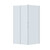 Душевое ограждение Cezares 100x80 см PLANE-AH-1-100/80-C-CR, хром/прозрачное фото 4