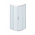 Душевое ограждение Cezares 90x90 см PLANE-R-2-90-C-CR, хром/прозрачное фото 4