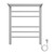 Полотенцесушитель электрический Terminus Аврора с полкой П6 450x600 мм 4670078556783, белый матовый фото 2