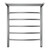 Полотенцесушитель электрический Terminus Классик с полкой П6 500x650 мм 4670078531391 фото 2