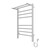 Полотенцесушитель электрический Terminus Аврора с полкой П8 500x800 мм 4670078554208, белый матовый фото 