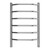 Полотенцесушитель электрический Terminus Виктория П6 400x650 мм 4670078531186 фото 2