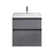 Тумба подвесная с раковиной Grossman Меркадо 60 см 106077, графит матовая фото 3