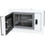 Встраиваемая микроволновая печь Hiberg i-VM 8505 W (белое стекло) фото 8