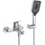 Набор смесителей 3 в 1 для ванны BelBagno DUE-VASM/LVM-CRM фото 6