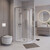Душевое ограждение Niagara Nova 90x90 см NG-6626-34, хром/прозрачное фото 3