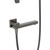 Душевая система для ванна BelBagno DUE-VDSET-GM, оружейная сталь фото 7