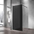 Душевая перегородка Vincea Walk-In 90 см VSW-1H900GFB (стекло 8 мм) чёрный/тонированное фото 