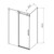 Душевое ограждение Vincea Como-N 160x80 см VSR-4CN8016CL (стекло 8 мм) хром/прозрачное фото 8