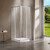 Душевое ограждение Vincea Garda 120x120 см VSS-1G1212CLBN, никель/прозрачное фото 