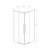 Душевое ограждение Vincea Slim-N 100x80 см VSS-4SN8010CLBN, никель/прозрачное фото 6