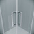 Душевое ограждение Grossman Classic 90х90 см 300.K33.04.9090.10.00 (стекло 8 мм) хром/прозрачное фото 7