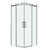 Душевое ограждение Grossman Classic 90х90 см 300.K33.04.9090.10.00 (стекло 8 мм) хром/прозрачное фото 