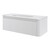 Тумба подвесная с раковиной-столешницей Armadi Art Voi 120 см 782-120-R-MW (раковина 786-120-MW без отв) matt white фото 