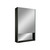 Зеркало-шкаф Art&Max Foggia 60 см AM-Fog-600-800-1D-R-DS-F-Nero, чёрный фото 2