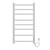 Полотенцесушитель электрический Azario Parma П8 400x800 мм AZ10848W фото 2