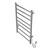 Полотенцесушитель электрический Azario Parma П8 500x800 мм AZ10858 фото 3