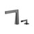 Смеситель для раковины Boheme Duo 161-GM, графит фото 