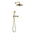 Душевая система для душа Boheme Eterna 174-MG (со скрытой частью) золото матовое фото 